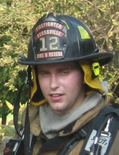 If there was a Sykesville firefighter's calendar, Doogie would be &quot;Mr. July&quot;